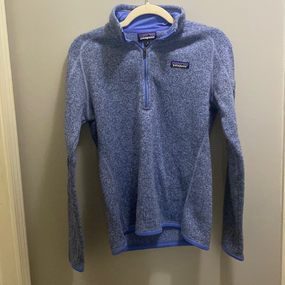 Patagonia pull over half zip size small womens like new